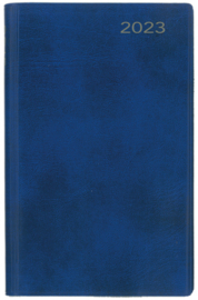 Urachhaus Taschenkalender 2023, blauwe kunststof omslag