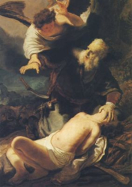 Isaacs offer, Rembrandt