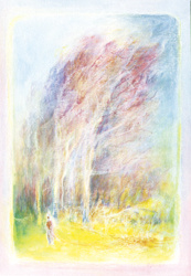 Wind in de bomen, maart, David Newbatt