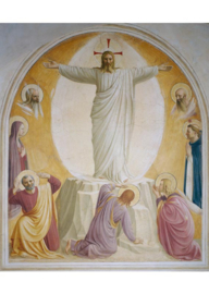 Transfiguratie van Christus, Fresco Florence