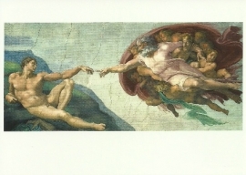 Schepping van Adam, Michelangelo