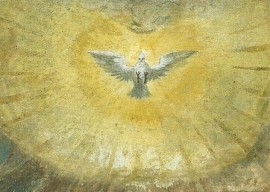 Duif, 16de eeuws fresco