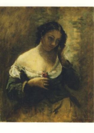 Het meisje met de roos, Jean Baptiste Corot