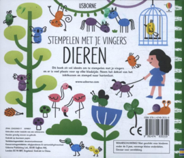 Stempelen met je vingers / Dieren