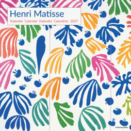 Henri Matisse 30x30cm maandkalender 2027