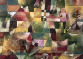 Landschap met gele kerktoren, Paul Klee