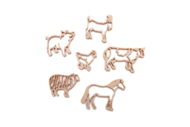 Grennn Boerderijdieren uitstekers