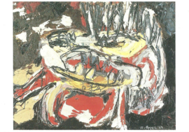 Huilende krab, Karel Appel