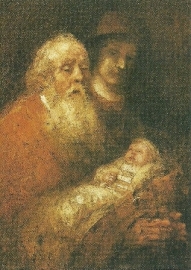 Simeons lofzang, Rembrandt