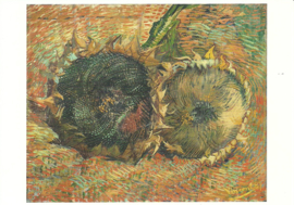 Uitgebloeide zonnebloemen, Vincent van Gogh