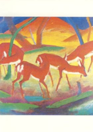 Rode reeën, Franz Marc