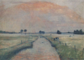 Avondnevel aan de Wümme, Otto Modersohn