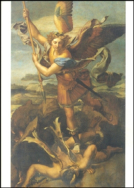 Heilige Michael de draak dodend, Rafael