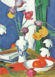 Tulpen en fruit, Samuel John Peploe