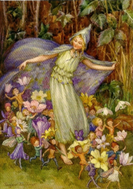 Voorjaarsbloemenmantel, Margaret W. Tarrant