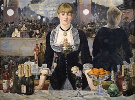 Bar in Folies-Bergère, Edouard Manet
