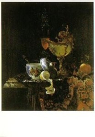 Stilleven met schelpenvaas, Willem Kalf