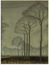 Bomenrij, Jan Mankes, poster