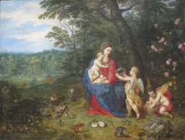 Rust op de vlucht naar Egypte, Jan Brueghel