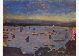 Lampioncorso op de Aussenalster, Pierre Bonnard