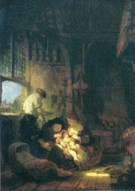 De heilige familie, Rembrandt