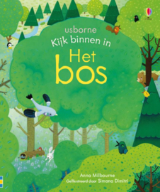 Kijk binnen in het bos