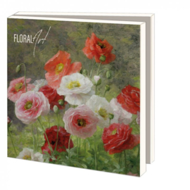 Kaartenmapje met enveloppen, Floral Art