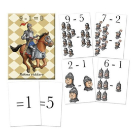 9-1=8 Rekenen met Ridders