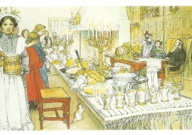 Kerstavond, Carl Larsson