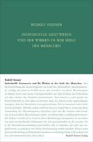 Individuelle Geistwesen und ihr Wirken in der Seele des Menschen GA 178 / Rudolf Steiner