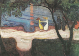 Dansen aan de kust, Edvard Munch