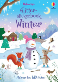 Glitterstickerboek. Winter / Usborne