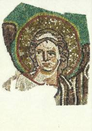 Mozaiekfragment met een engel, Ravenna