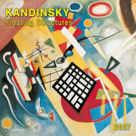 Kandinsky Floating Structures, 30x30cm maandkalender 2027