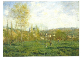 Lente te Vétheuil, Claude Monet