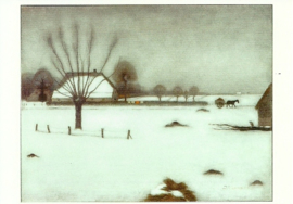 Winter in Eerbeek, Jan Mankes
