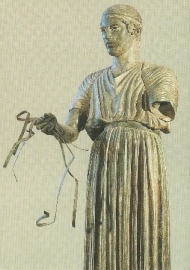 Wagenmenner, detail, Grieks 470 v. Chr.