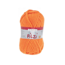 Filzi 100% viltwol 50 gram / bol kleur 0047 mandarine