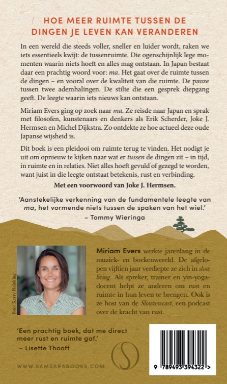 De Japanse Wijsheid van Ma / Miriam Evers