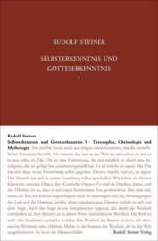 Selbsterkenntnis und Gotteserkenntnis I GA 90a / Rudolf Steiner