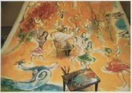 Temidden van de danseressen, Marc Chagall