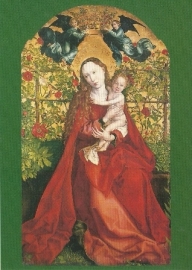 Madonna in rozenhaag, Martin Schongauer