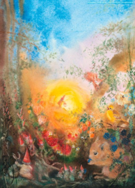 Dwergenwerelden, Cornelia Haendler, poster DIN A3
