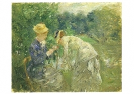 In het Bois de Boulogne, Berthe Morisot
