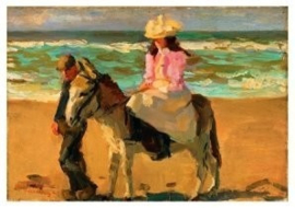 Meisje op ezel, Isaac Israels