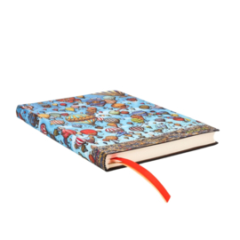 18 maands agenda Paperblanks July 2025-2026 Balloon Festival Midi