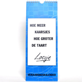 Loesje verjaardagskalender