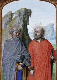 Heilige Petrus en Paulus, Getijdenboek Vlaanderen