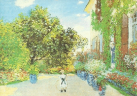 Het huis van de kunstenaar in Argenteuil, Claude Monet