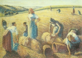 De arenleessters, Camille Pissarro